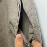 J.Jill Linen Pants Pull On Elastic Waist Casual Neutral Trousers Medium Office Tan Photo 2