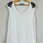 Jennifer Lopez JLo Woman’s Gem Beaded Top Size M Photo 0