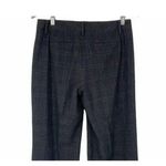 CAbi Straight Wide Leg Trouser Dress Pant Career Belt Loop 8 Brown Grey Plaid Photo 4