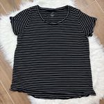 J.Jill  striped everyday cotton tee (tall) Photo 1
