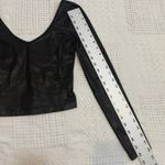 Lululemon Align small shine shimmer scoop neck crop active yoga top TLS2 2832 Photo 3