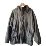 Columbia  Sportwear Olive Unisex Insulated Hooded Lagenlook Jacket SZ L Photo 0
