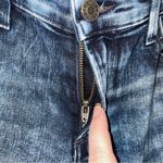 AGOLDE  Distressed Dark Wash Colette Skinny Jeans Size 27 Photo 4