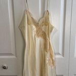 Papillon by Paula Carbone vintage slip dress size small Yellow Photo 0