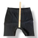 Aerie  Ribbed Kick Flare Pants Womens Size‎ L Black Lounge Photo 6