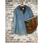 Woolrich  | women denim button down coat with fleece lining Photo 9