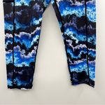 Constantly Varied Gear CVG Storm Print Capri Crossfit Leggings Sz L Black Size L Photo 3