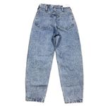 RE/DONE NWT Women's 80’s Peg Leg Jeans Denim WW84 Tapered Size 26 Acid Blue Wash Photo 2