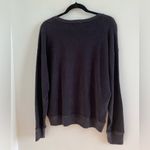 Goldie  Black Gold Stitch Patchwork Terrycloth Sweatshirt Size M New With Tag Photo 9