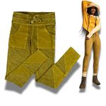 Free People NEW Movement French Terry Kyoto Leggings Dusk Yellow XS Photo 1