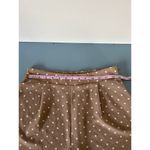 Show Me Your Mumu shorts womens size M brown with polka dots pull on Photo 6