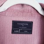 VICI  Mauve Frayed Hem Corduroy Buttondown Jacket Photo 2