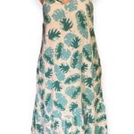 J.Crew Women’s XS Palm Leaf Print Cotton Sleeveless Maxi Dress Photo 0