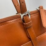 Hobo Vintage Cognac Leather Shoulder Handbag Angelica Purse Bag Tan Photo 6