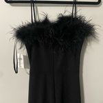 Windsor NWT  Lara Marabou Feather Crepe Mermaid Dress Photo 9