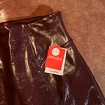 Spanx new with tag faux leather Ruby red high rise legging Size small Retail for 150$ Photo 3