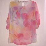 CHAUS NEW YORK 🌸 Floral Half Sleeve Women’s Small🌸 Photo 46