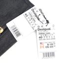 Desigual  Millet Women's Black Front Zipper Motorcycle Jacket - US Size 6 - NWT Photo 7