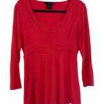 Willi Smith 🚨 SALE ‼️ Will smith coral pink gathered bust blouse medium Photo 0