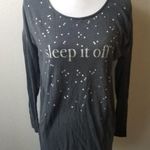 Victoria's Secret  Small Sleep it Off Sparkle Night Shirt Photo 1