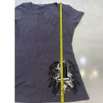 Harley Davidson  2011 Motor City #1 Graphic T-Shirt Women's Size L Charcoal Gray Photo 6