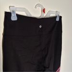 Lululemon  Sweat & Repeat Leggings Size 10 Black & Pink Photo 6