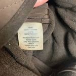 Talbots women's small brown quilted vest button up casual prep lined Photo 4