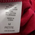 NY&Co. MP Bright Pink Velour Dreamy Straight Leg Pants Petite Size undefined Photo 9