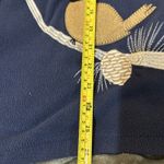 Rebecca Malone  Women's Blue Vintage Cardinal Fleece Vest Zip Embroidered Size 1X Photo 8