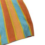 Princess Polly Alicia Mini dress Striped Orange and Blue Cutout Dress Photo 4