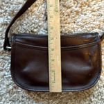 Source Unknown Brown leather small purse crossbody Photo 14