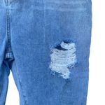 SheIn women's size XL distressed baggy jeans, waist 16", inseam 30" Photo 1
