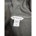 Athleta  Pranayama Wrap Gray Cardigan Sweater Open Front Pockets Size Medium Photo 2
