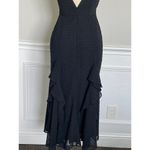La Maison Talulah Black Ethereal Lily Midi Dress Swiss Dot Photo 8