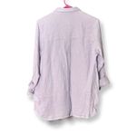 Nine West NWT Double-Crepe Button-Down Roll-Tab-Sleeve Shirt Photo 5