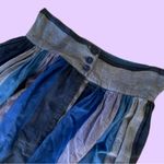Santa Cruz Vintage 90s denim patchwork pleated midi skirt π₯ Photo 1