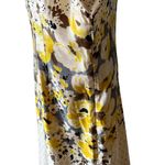 Anthropologie MEADOW RUE Plena Peppered Polka Dot Floral Yellow Shift Dress Size 10 Photo 11