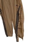 Adidas Originals Track Pants Womens 3X Athletic Nylon Snap Leg Joggers Tan NEW Photo 6