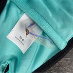 Shade & Shore  Black Ribbed Underwire Strappy Bikini Swim Top 34B Photo 6