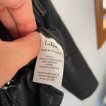 Lulus  Up on a Tuesday Black Vegan Leather Jacket NEW size small Photo 11