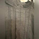 Romeo + Juliet Couture  black sheer long sleeves blouse Photo 3