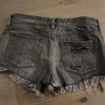 Free People  Jean Shorts Black Photo 3