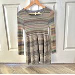 Anthropologie Anthro Moth striped space dye long sleeved sweater Photo 13