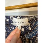 Cara Cara Janie Blue Floral Cotton Puff Sleeve Mini Dress Size Large Photo 4