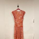 Poupette St. Barth Poupette St Barths Paulina Floral Printed Midi Dress Size Large EUC Photo 3