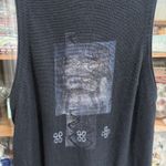 Blue Fish USA 1996 Lagenlook KNIT Cardigan Tunic Dark Navy One Size Size XL Photo 6