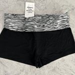 Zebra print waistband mini shorts! Cute perfect casual outfit work out Leggings Multiple Size M Photo 0