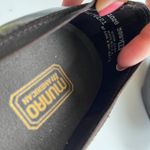 Munro American Pump Heels Shoe Women's Size 9W Wide Brown Leather Comfort Slip-On Photo 3