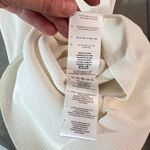 IRO Aurora white one sleeve ribbed bodycon mini dress size xxs Photo 14