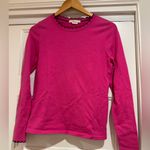 Boden Pink Suffolk Cotton Scallop Jumper Size 6 Photo 5